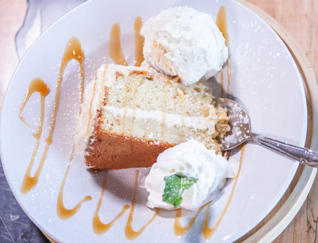 Sweet Potato Caramel Slice.