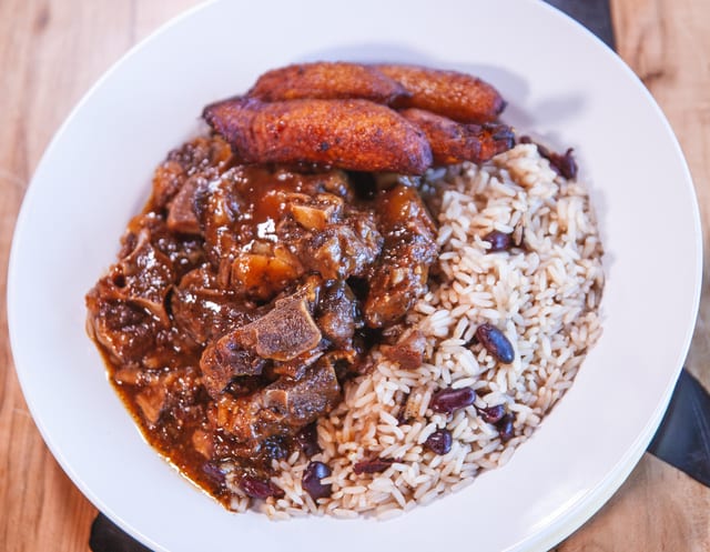 Braised Beef Oxtails.